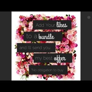 ⭐️⭐️⭐️⭐️BUNDLE YOUR LIKES TO SAVE